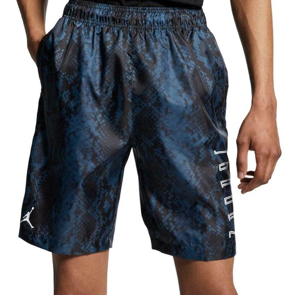 Nike Men's Air Jordan Legacy 11 Retro Snakeskin Basketball Shorts Size 2XL RARE - Picture 2 of 7